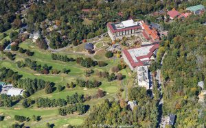The Omni Grove Park Inn resort spa golf course aerial 9243 scaled