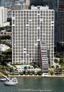 The Palace Condominium in Miami Aerial View