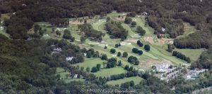 The Patterson Club Golf Course in Fairfield, Connecticut Aerial View
