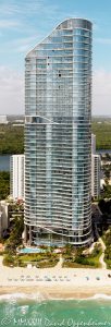 The Ritz-Carlton Residences on Sunny Isles Beach Aerial View