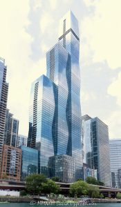 The St. Regis Chicago on the Chicago River The St. Regis Chicago at 401 East Wacker Drive rises above the Chicago River and Riverwalk, with the river, landscaped riverfront, and Riverwalk Playground visible in the foreground. Designed by Studio Gang Architects and developed by Magellan Development Group, the 101-story mixed-use hotel and condominium tower was formerly known as Wanda Vista Tower and includes The Residences at The St. Regis Chicago – © 2026 David Oppenheimer – Performance Impressions photography archives https://performanceimpressions.com The St. Regis Chicago, St. Regis Chicago, The St Regis Chicago, St Regis Chicago, The Residences at The St. Regis Chicago, St. Regis Residences, St Regis Residences, St. Regis Hotels & Resorts, St Regis Hotels, Marriott, Marriott International, Marriott Bonvoy, 401 E Wacker Drive, 401 East Wacker Drive, 401 E Wacker Dr, 363 E Wacker Drive, 363 East Wacker Drive, East Wacker Drive, Wacker Drive, Wanda Vista Tower, Vista Tower, Vista Tower Chicago, Lakeshore East, Lakeshore East Chicago, downtown Chicago, Chicago Illinois, Chicago IL, 60601, Chicago River, river, riverfront, waterfront, Chicago riverfront, Chicago waterfront, Chicago Riverwalk, Riverwalk, Riverwalk Playground, facade, building exterior, exterior, glass facade, blue green glass, reflective glass, tower, hotel tower, residential tower, condo tower, condominium tower, skyscraper, supertall, high rise, mixed use tower, mixed use building, hotel, luxury hotel, five star hotel, St. Regis hotel, condominium, condominiums, luxury condos, luxury residences, residential real estate, Chicago real estate, luxury real estate, riverfront real estate, waterfront real estate, architecture, architectural photography, Chicago architecture, contemporary architecture, residential architecture, hotel architecture, Studio Gang Architects, Studio Gang, Jeanne Gang, Magellan Development Group, bKL Architecture, Gensler, OLIN, Marriott hotel, luxury hospitality, hospitality, travel, tourism, Illinois architecture, United States, licensing, image licensing, commercial imagery, photography licensing, art, print, fine art, commercial photography, David Oppenheimer, vertical, 1-15156784411