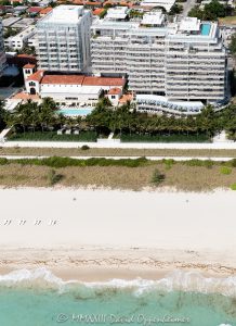The Surf Club Four Seasons Residences Aerial View