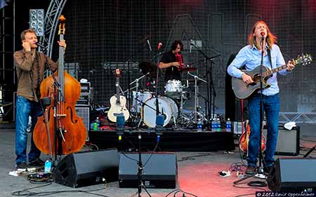 The Wood Brothers with Chris Wood, Jano Rix and Oliver Wood 2012