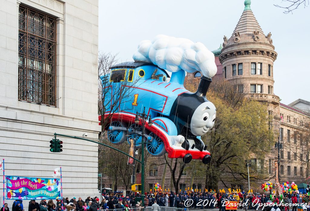 Thomas the Tank Engine Balloon at Macy’s Thanksgiving Day Parade