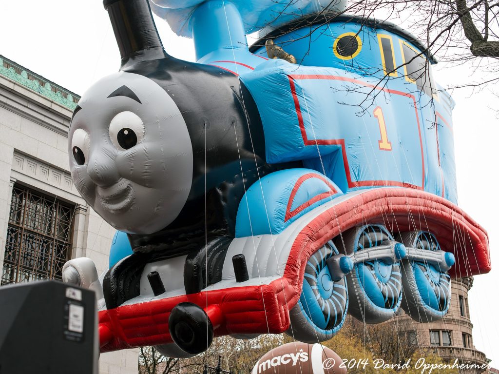 Thomas the Tank Engine Balloon at Macy’s Thanksgiving Day Parade