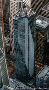 Sinking and Tilting Millennium Tower Building at 301 Mission Street in San Francisco