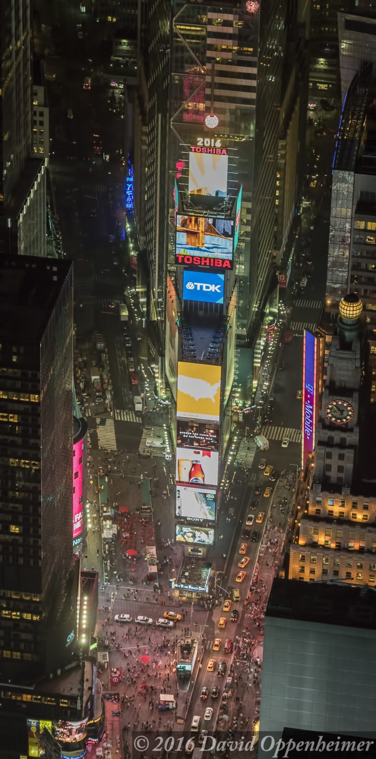 Times Square Aerial Photo