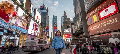 Times Square in New York City