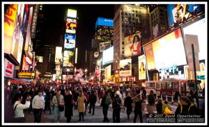 Times Square in New York City