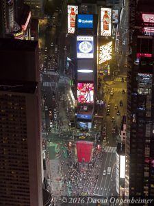Times Square Aerial New York City