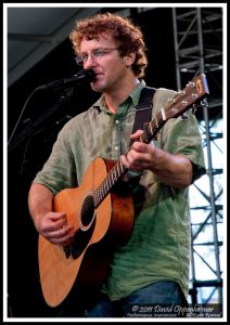 Todd Sheaffer with Railroad Earth at Bonnaroo 2011