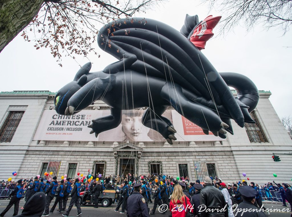 Toothless of How to Train Your Dragon at Macy’s Thanksgiving Day Parade