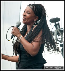 Leba Thomas with Toots and the Maytals at Gathering of the Vibes
