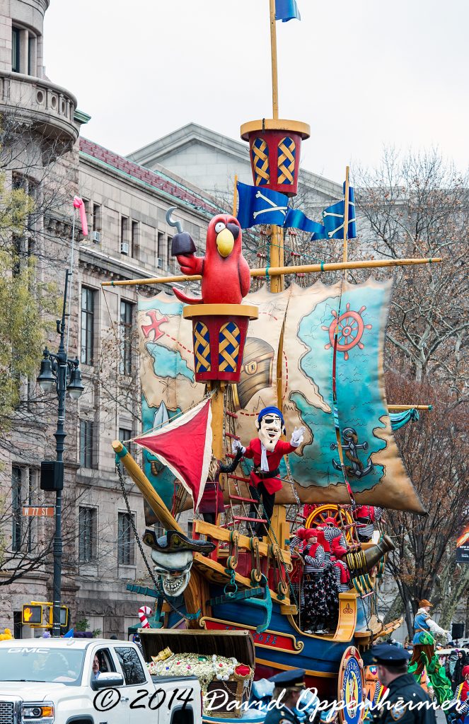 Pirate Booty Treasure Hunt Float Macy’s Thanksgiving Day Parade