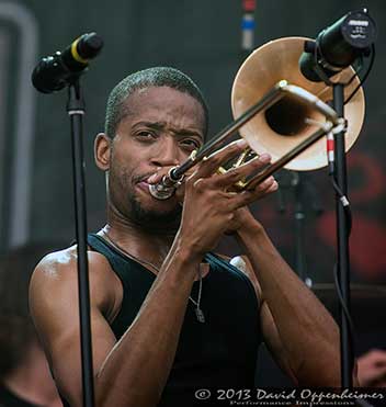 Trombone Shorty and Orleans Avenue at All Good Music Festival