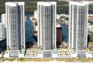 Trump Towers aerial Sunny Isles Beach 9307 scaled