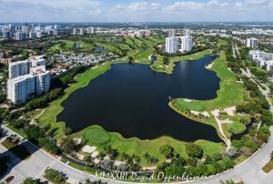 Turnberry Isle Country Club Golf Course Aerial View