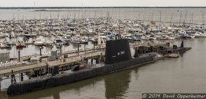 USS Clamagore Submarine at Patriots Point