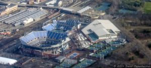 USTA Billie Jean King National Tennis Center and Arthur Ashe Stadium Aerial Photo