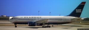 US Airways Jet Plane Prior to Merger with American Airlines - Boeing 767-201/ER N248AY