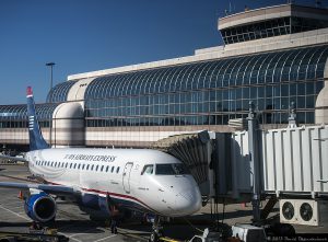 US Airways Jet Plane Prior to Merger with American Airlines