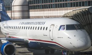 US Airways Jet Plane Prior to Merger with American Airlines