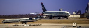 US Airways Jet Plane Prior to Merger with American Airlines