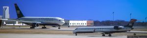 US Airways Jet Plane Prior to Merger with American Airlines