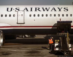 US Airways Jet Plane Prior to Merger with American Airlines