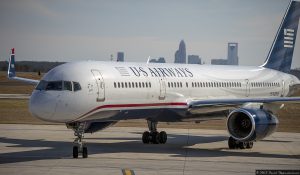 US Airways Jet Plane Prior to Merger with American Airlines