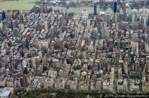 Upper East Side of Manhattan Aerial Photo