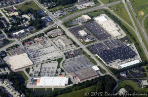 Valparaiso Market Place Shopping Center Aerial Photo