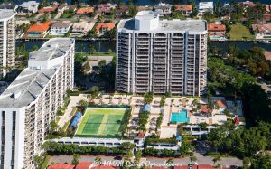 Ventura Condos Harborside Portsview by the Waterways aerial 9225 scaled