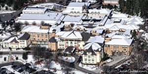 Village Hotel on Biltmore Estate and Biltmore Estate Winery Aerial