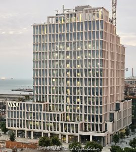 VISA Global Headquarters Building at Mission Rock in San Francisco VISA Global Headquarters building at 300 Toni Stone Xing at Mission Rock in San Francisco, California - © 2024 David Oppenheimer - Performance Impressions photography archives - https://performanceimpressions.com VISA, VISA Global Headquarters, VISA Global HQ, HQ, headquarters, building, architecture, 300 Toni Stone Xing, Mission Rock, Mission Bay, China Basin, Pier 48, San Francisco, Bay Area, V stock, Henning Larsen, Visa Building, credit, investing, credit cards, payment services, banking, vertical, color, David Oppenheimer, United States, 1-13985601741,