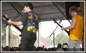 Nathan Williams and Stephen Pope with Wavves at Bonnaroo
