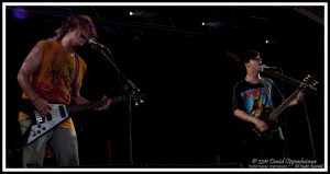 Stephen Pope and Nathan Williams with Wavves at Bonnaroo