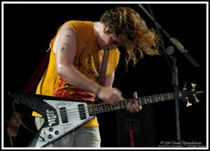 Stephen Pope with Wavves at Bonnaroo