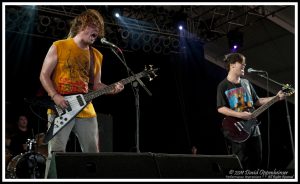 Stephen Pope and Nathan Williams with Wavves at Bonnaroo