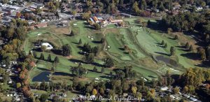 Waynesville Inn and Golf Club golf course aerial view 7965