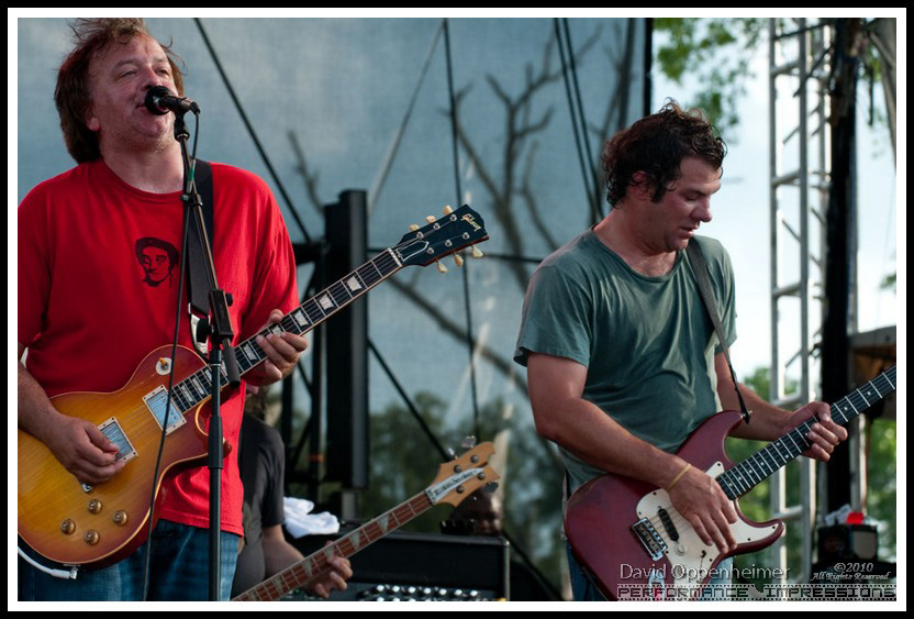 Gene Ween and Dean Ween with Ween at Bonnaroo Music Festival 2010