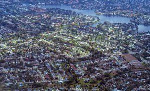 Wellington Lakes in Wellington, Florida Aerial View