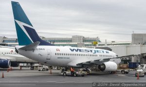 WestJet Airlines Boeing 737