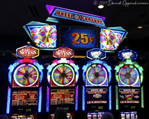 Wheel Of Fortune Slot Machines  at Harrah's Cherokee Casino Reso