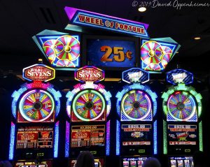 Wheel Of Fortune Slot Machines  at Harrah's Cherokee Casino Resort