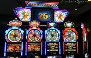 Wheel Of Fortune Slot Machines  at Harrah's Cherokee Casino Reso