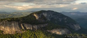 Whiteside Mountain Between Cashiers and Highlands North Carolina