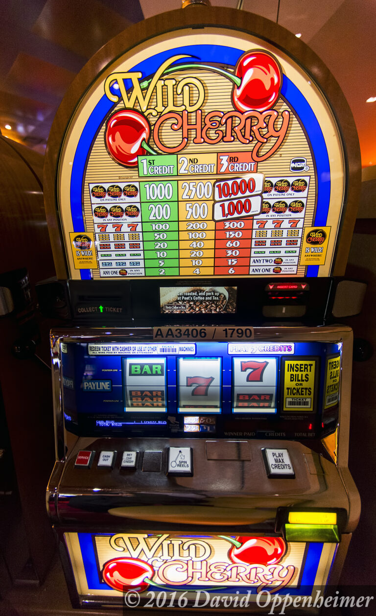 Wild Cherry Slot Machine at Lumière Place Casino