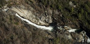 Windy Falls Waterfall in Pisgah National Forest