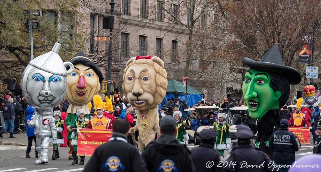 The Wizard of Oz at Macy’s Thanksgiving Day Parade